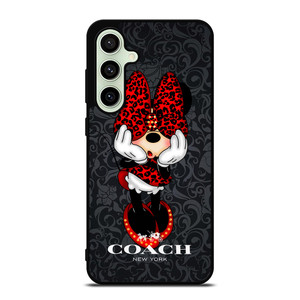 COACH MINNIE MOUSE CARTOON Samsung Galaxy S24 FE Case Cover