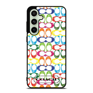 COACH NEW YORK COLORFUL 2 Samsung Galaxy S24 FE Case Cover