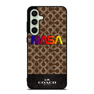 COACH NEW YORK NASA Samsung Galaxy S24 FE Case Cover COACH NEW YORK NASA Samsung Galaxy S24 FE Case Cover