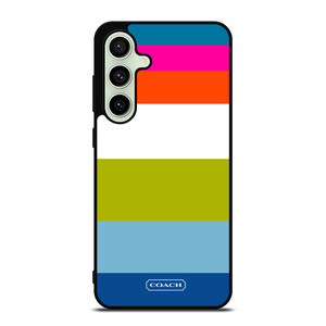 COACH NEW YORK STRIPE 2 Samsung Galaxy S24 FE Case Cover COACH NEW YORK STRIPE 2 Samsung Galaxy S24 FE Case Cover