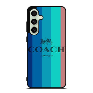 COACH NEW YORK STRIPES Samsung Galaxy S24 FE Case Cover COACH NEW YORK STRIPES Samsung Galaxy S24 FE Case Cover