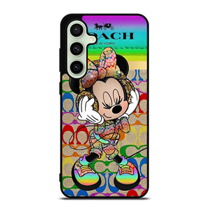 COACH RAINBOW MICKEY Samsung Galaxy S24 FE Case Cover