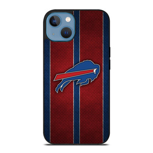 BUFFALO BILLS NFL METAL STRIPE iPhone 13 Case Cover BUFFALO BILLS NFL METAL STRIPE iPhone 13 Case Cover