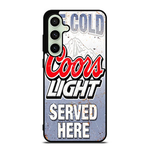 COORS LIGHT BEER ICE GOLD Samsung Galaxy S24 FE Case Cover
