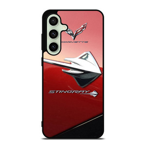 CORVETTE STINGRAY C7 EMBLEM Samsung Galaxy S24 FE Case Cover