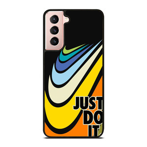 NIKE SWOOSH RETRO JUST DO IT Samsung Galaxy S21 Case Cover NIKE SWOOSH RETRO JUST DO IT Samsung Galaxy S21 Case Cover
