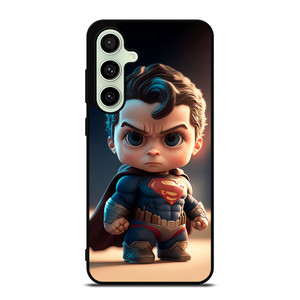 CUTE SUPERMAN DC HEROES Samsung Galaxy S24 FE Case Cover