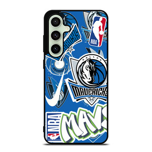 DALLAS MAVERICKS NBA STICKER BOMB Samsung Galaxy S24 FE Case Cover