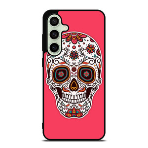 DAY OF THE DEAD PINK Samsung Galaxy S24 FE Case Cover
