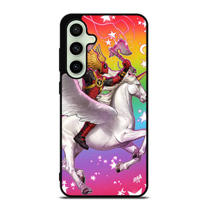 DEADPOOL UNICORN COLOR FULL Samsung Galaxy S24 FE Case Cover