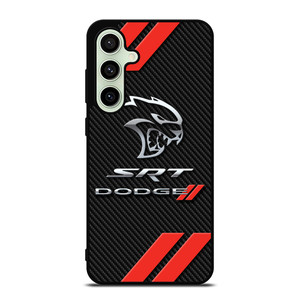 DODGE SRT CARBON LOGO Samsung Galaxy S24 FE Case Cover DODGE SRT CARBON LOGO Samsung Galaxy S24 FE Case Cover