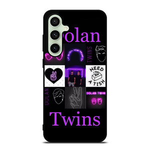 DOLAN TWINS COLLAGE Samsung Galaxy S24 FE Case Cover DOLAN TWINS COLLAGE Samsung Galaxy S24 FE Case Cover