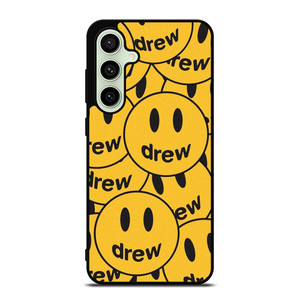 DREW SMILEY FACE PATTERN Samsung Galaxy S24 FE Case Cover