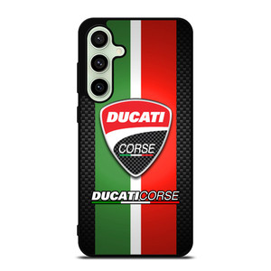 DUCATI CORSE CARBON LOGO Samsung Galaxy S24 FE Case Cover DUCATI CORSE CARBON LOGO Samsung Galaxy S24 FE Case Cover