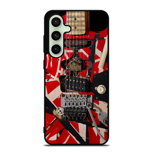 EDDIE VAN HALEN GUITAR EMBLEM Samsung Galaxy S24 FE Case Cover