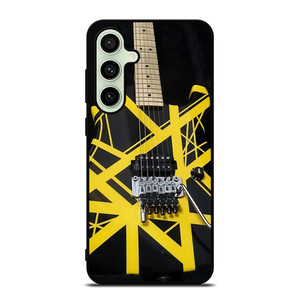 EDDIE VAN HALEN GUITAR YELLOW Samsung Galaxy S24 FE Case Cover