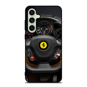 FERRARI STEERING WHEEL Samsung Galaxy S24 FE Case Cover