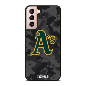 OAKLAND ATHLETICS BASEBALL BLACK CAMO Samsung Galaxy S21 Case Cover