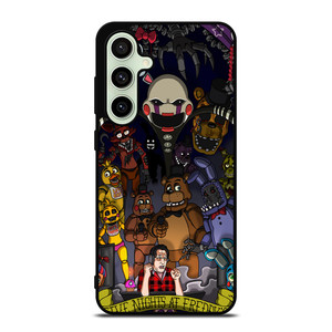 FIVE NIGHTS AT FREDDY'S ALL CHARACTERS Samsung Galaxy S24 FE Case Cover