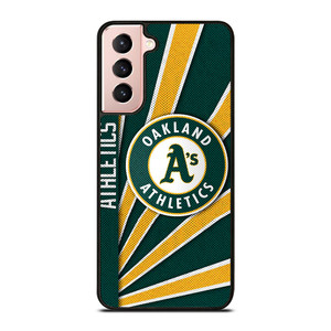 OAKLAND ATHLETICS MLB BASEBALL LOGO 3 Samsung Galaxy S21 Case Cover