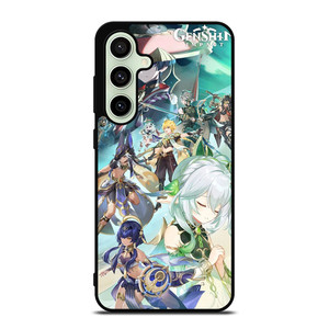 GENSHIN IMPACT MOBILE GAME CHARACTERS Samsung Galaxy S24 FE Case Cover