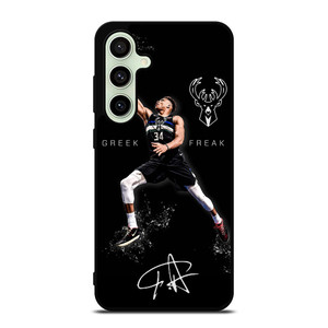GIANNIS ANTETOKOUNMPO MILWAUKEE BUCKS Samsung Galaxy S24 FE Case Cover