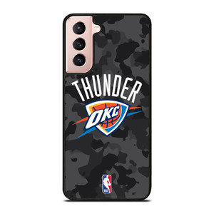 OKLAHOMA CITY THUNDER BLACK CAMO Samsung Galaxy S21 Case Cover