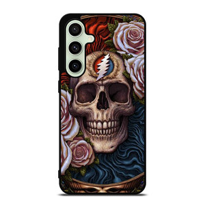 GRATEFUL DEAD SKULL AND ROSE LOGO Samsung Galaxy S24 FE Case Cover