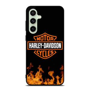 HARLEY DAVIDSON FIRE LOGO Samsung Galaxy S24 FE Case Cover