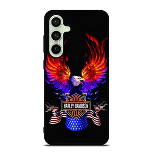 HARLEY DAVIDSON FLAME SWING Samsung Galaxy S24 FE Case Cover