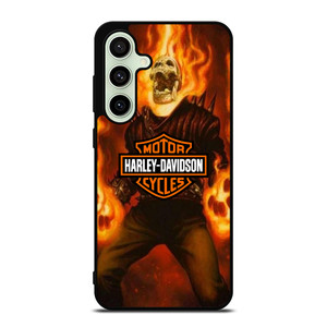 HARLEY DAVIDSON GHOST RIDER Samsung Galaxy S24 FE Case Cover