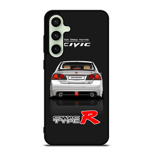 HONDA CIVIC TYPE R EAT .SLEEP. HONDA Samsung Galaxy S24 FE Case Cover