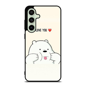 ICE BEAR WE BARE BEARS CUTE Samsung Galaxy S24 FE Case Cover