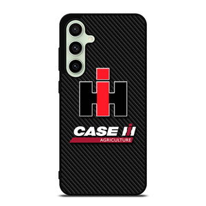 INTERNATIONAL HARVESTER IH FARMALL CARBON LOGO Samsung Galaxy S24 FE Case Cover