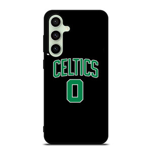 JASON TATUM BOSTON CELTICS BLACK Samsung Galaxy S24 FE Case Cover