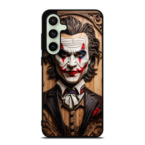 JOKER FACE WOOD Samsung Galaxy S24 FE Case Cover