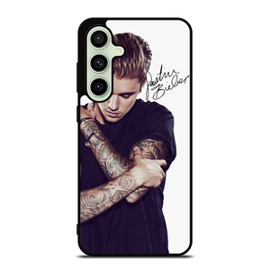 JUSTIN BIEBER SIGNATURE Samsung Galaxy S24 FE Case Cover JUSTIN BIEBER SIGNATURE Samsung Galaxy S24 FE Case Cover