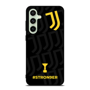 JUVENTUS FC CHAMPIONS STRONGER Samsung Galaxy S24 FE Case Cover