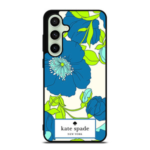 KATE SPADE BLUE FLORAL Samsung Galaxy S24 FE Case Cover