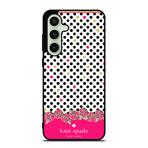 KATE SPADE FLOWER POLKADOT Samsung Galaxy S24 FE Case Cover KATE SPADE FLOWER POLKADOT Samsung Galaxy S24 FE Case Cover