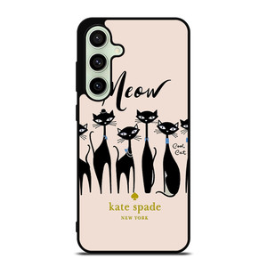 KATE SPADE MEOW CAT Samsung Galaxy S24 FE Case Cover KATE SPADE MEOW CAT Samsung Galaxy S24 FE Case Cover