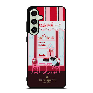 KATE SPADE NEW YORK CAFE Samsung Galaxy S24 FE Case Cover KATE SPADE NEW YORK CAFE Samsung Galaxy S24 FE Case Cover