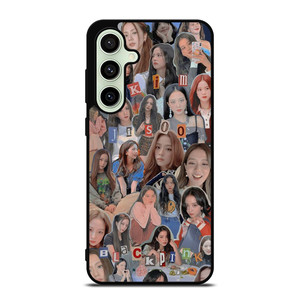 KIM JISOO BLACKPINK CUTE COLLAGE Samsung Galaxy S24 FE Case Cover KIM JISOO BLACKPINK CUTE COLLAGE Samsung Galaxy S24 FE Case Cover