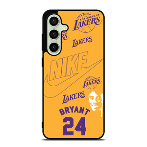 KOBER BRYANT LAKERS NIKE YELLOW Samsung Galaxy S24 FE Case Cover KOBER BRYANT LAKERS NIKE YELLOW Samsung Galaxy S24 FE Case Cover