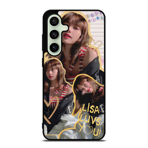 LALISA BLACKPINK CUTE COLLAGE Samsung Galaxy S24 FE Case Cover