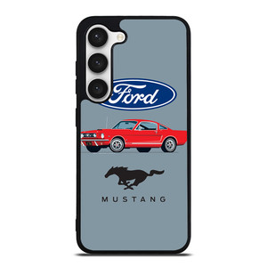 1965 FORD MUSTANG ILLUSTRATION Samsung Galaxy S23 Case Cover