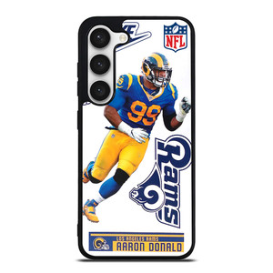 AARON DONALD LOS ANGELES RAMS NFL Samsung Galaxy S23 Case Cover