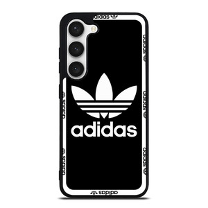 ADIDAS TREFOIL ROUND BLACK Samsung Galaxy S23 Case Cover