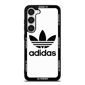 ADIDAS TREFOIL ROUND WHITE Samsung Galaxy S23 Case Cover ADIDAS TREFOIL ROUND WHITE Samsung Galaxy S23 Case Cover