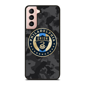 PHILADELPHIA UNION MLS BLACK CAMO Samsung Galaxy S21 Case Cover